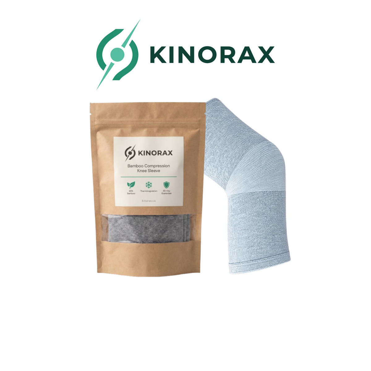 Kinorax Bamboo Compression Knee Sleeve