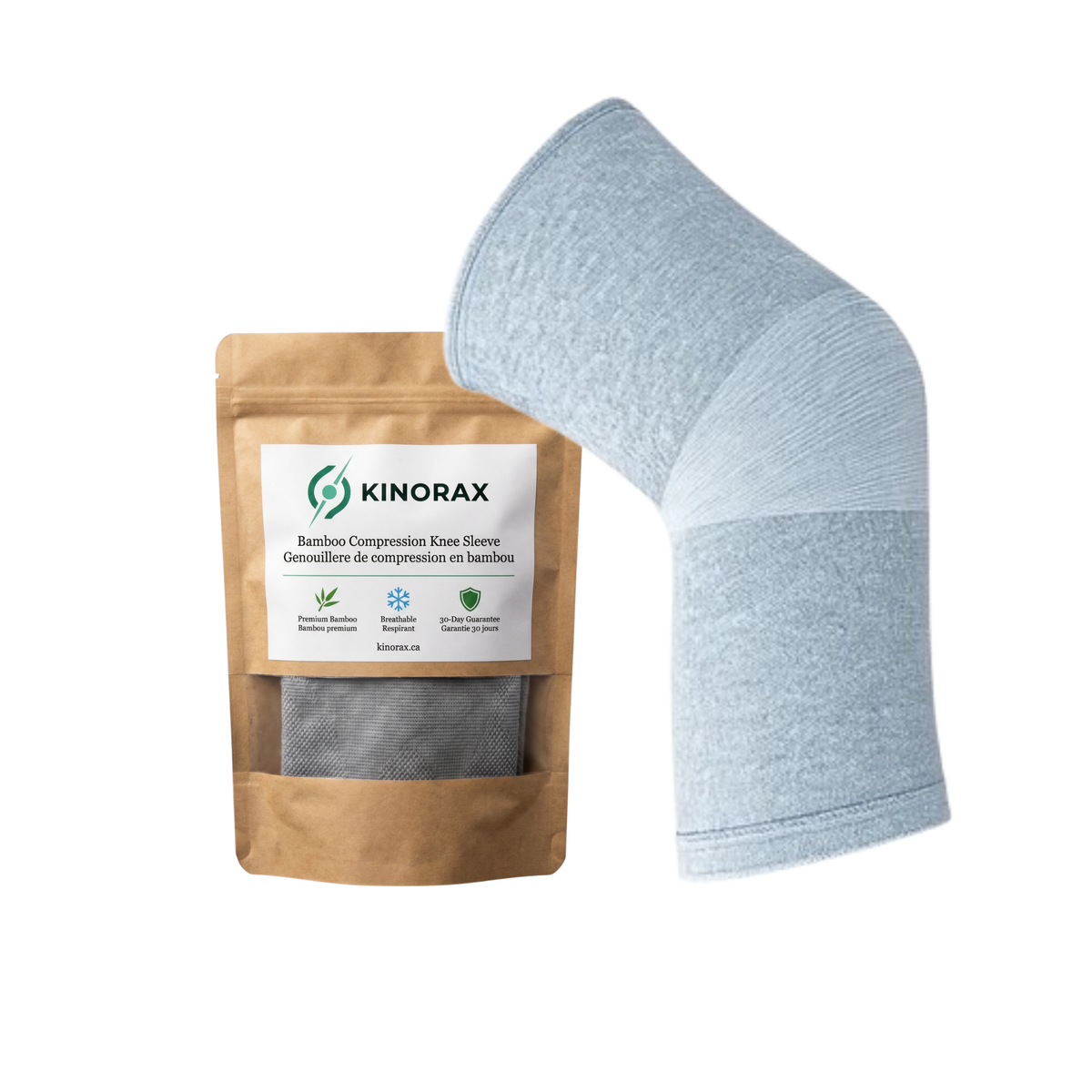 Kinorax Bamboo Compression Knee Sleeve
