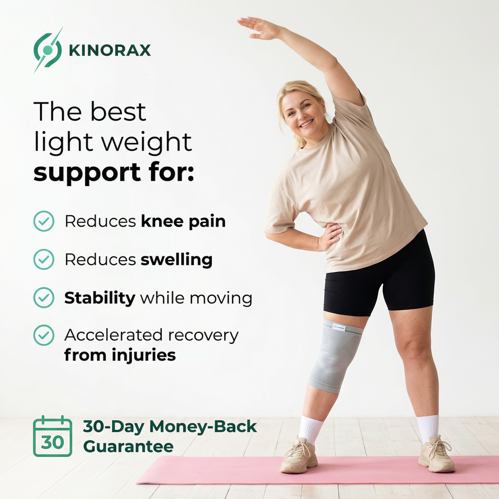 Kinorax Bamboo Compression Knee Sleeve